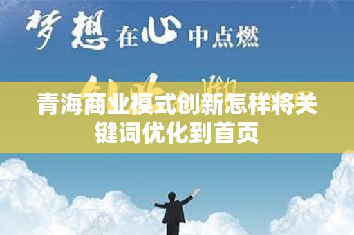 青海商业模式创新怎样将关键词优化到首页