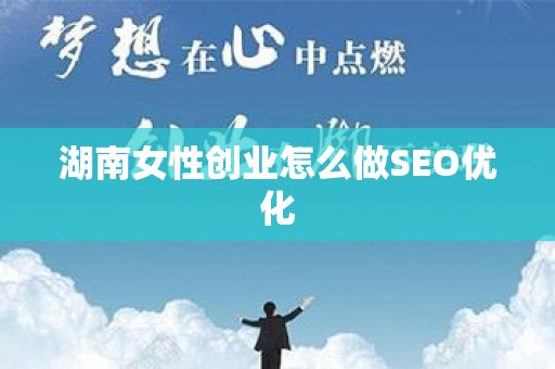 湖南女性创业怎么做SEO优化
