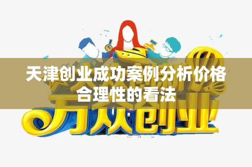 天津创业成功案例分析价格合理性的看法