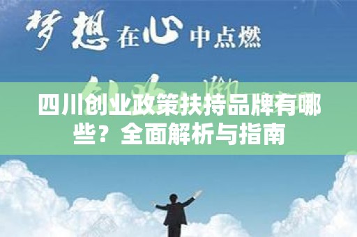 四川创业政策扶持品牌有哪些？全面解析与指南
