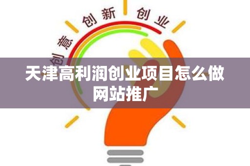 天津高利润创业项目怎么做网站推广