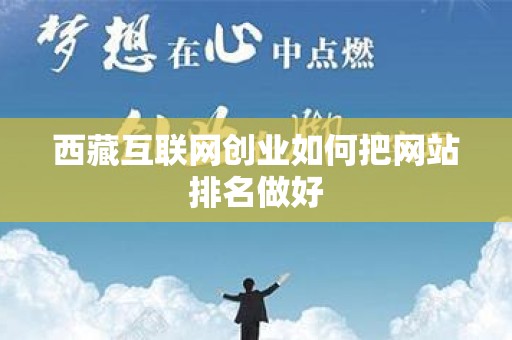 西藏互联网创业如何把网站排名做好